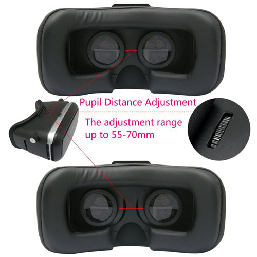 3D VR Virtual Reality Headset Glasses Kit Detail Image 04