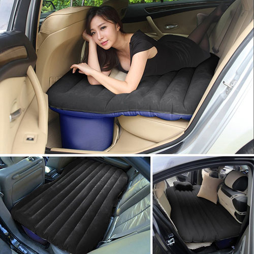 Car Travel Outdoor Inflation Mattress Air Bed Detail Image 07