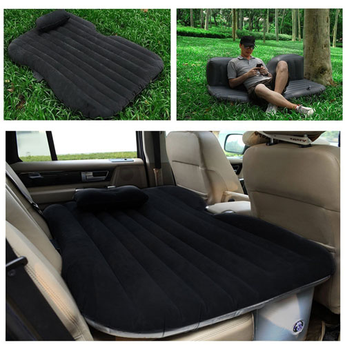 Car Travel Outdoor Inflation Mattress Air Bed Detail Image 08