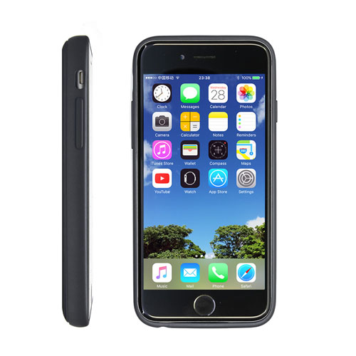 3000mAh Ultra Slim Extended Charger Case for iPhone 6 6s (Black) Main Image