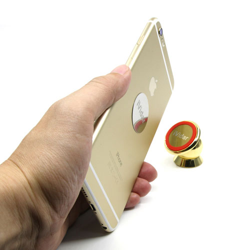 Dashboard Magnetic Car Mount Phone Holder (Gold) Detail Image 04