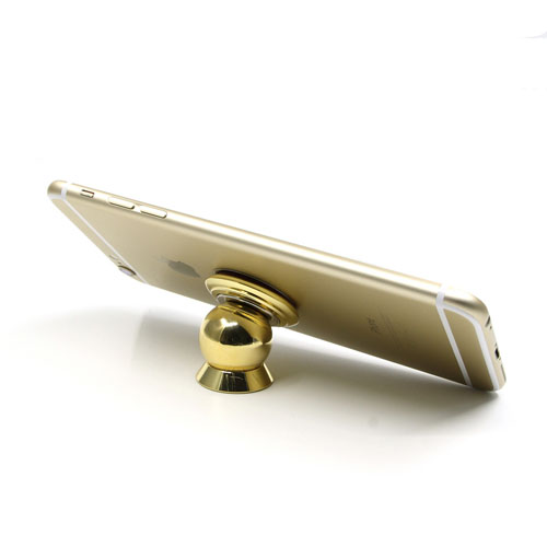 Dashboard Magnetic Car Mount Phone Holder (Gold) Detail Image 05