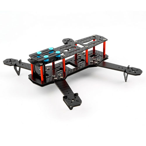 Pro Version Full Carbon Fiber 250mm Quadcopter Frame Kit Main Image