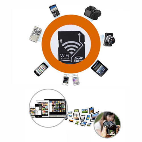 WiFi Wireless Micro SD to SD Card Adapter Detail Image 06